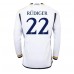 Real Madrid Antonio Rudiger #22 Voetbalkleding Thuisshirt 2023-24 Lange Mouwen